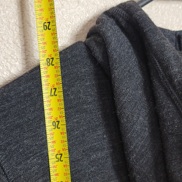 Nau Hoodie Men’s  Size Medium Casual Long Sleeve Wool Blend Outdoor Pocket Gray - Picture 8 of 8